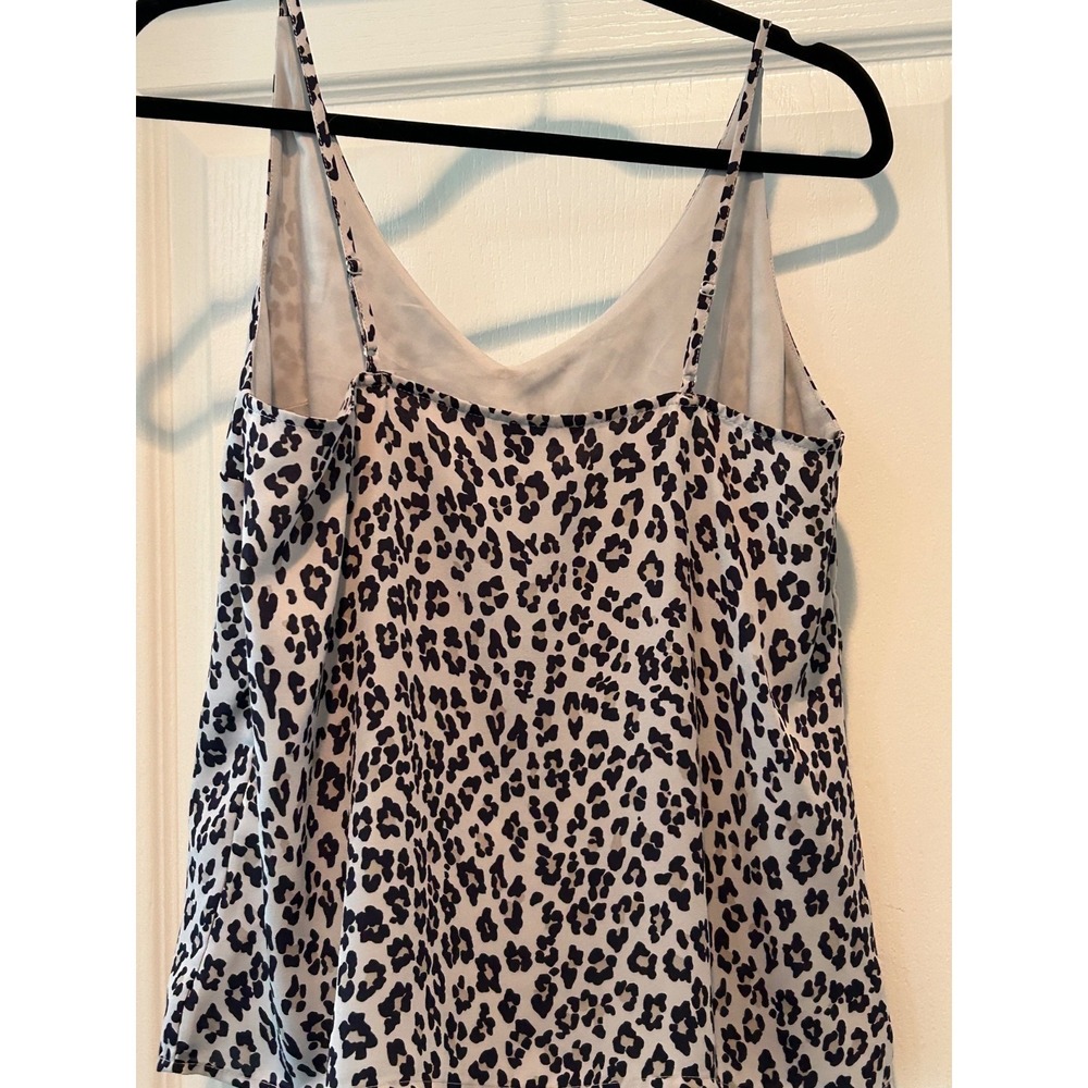 Banana Republic  Cheetah Print Cami Top Small Whimsy Goth Witchy - Picture 3 of 5